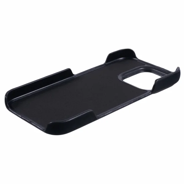 Shockproof case Leather Touch MagSF for iPhone 16 Pro Max, Black 5