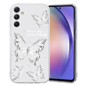 Силиконов калъф за Samsung Galaxy S24 FE, Пеперуда