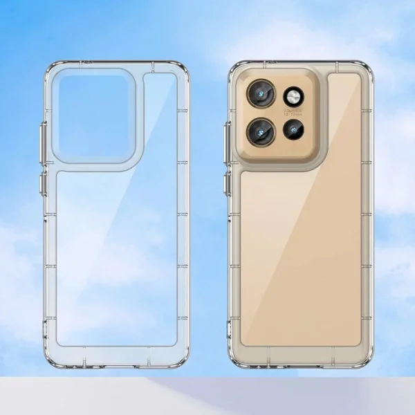 Удароустойчив Калъф Acrylic Clear за Motorola Edge 50 Neo 5G / Moto S50 5G, Прозрачен 5