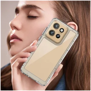 Удароустойчив Калъф Acrylic Clear за Motorola Edge 50 Neo 5G / Moto S50 5G, Прозрачен 4