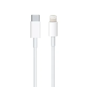Кабел APPLE MX0K2ZMA, Lightning към Type-C, Bulk, Бял