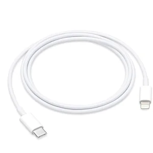 Cable APPLE MX0K2ZMA, Lightning to Type-C, Bulk, White 3