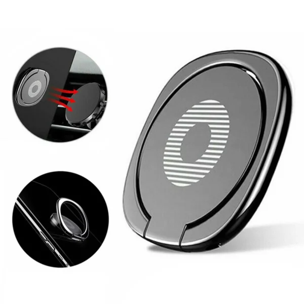 Държач за телефон Bracket Stand Ring Holder, Черен 1