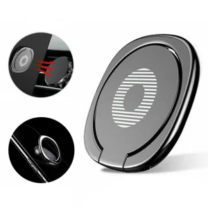 Държач за телефон Bracket Stand Ring Holder, Черен