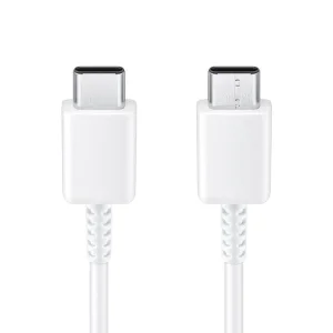 Кабел Samsung EP-DA705BWE, Type C към Type-C, Бял (Bulk)