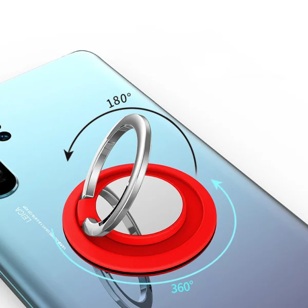 Magnetic Ring Holder Phone Holder, Red 3