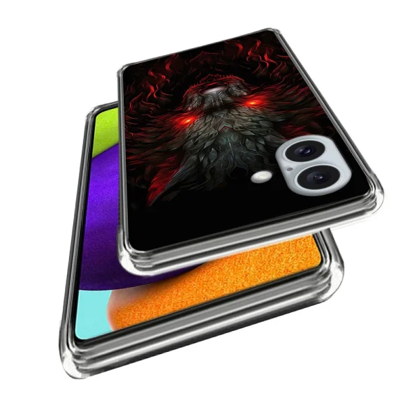 Silicone Case for iPhone 16, Wolf 2