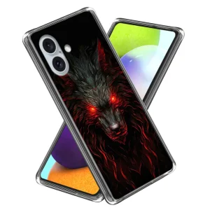 Силиконов калъф за iPhone 16, Вълк