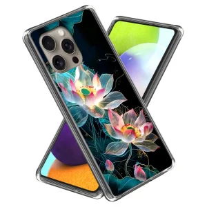 Силиконов калъф за iPhone 16 Pro Max, Цветя