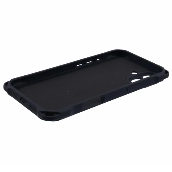 Силиконов калъф Corners Fall за iPhone 16, Черен 4