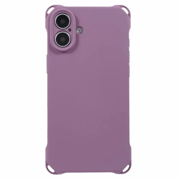 Силиконов калъф Corners Fall за iPhone 16, Лилав 3