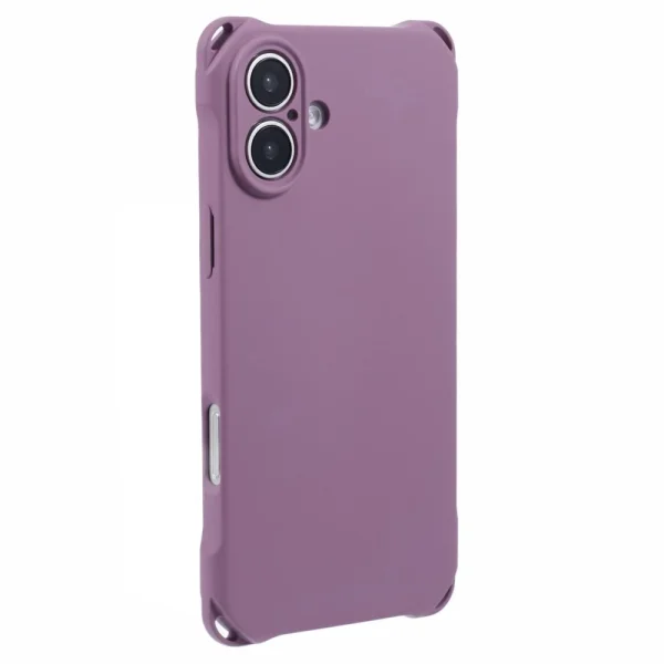 Силиконов калъф Corners Fall за iPhone 16, Лилав 1