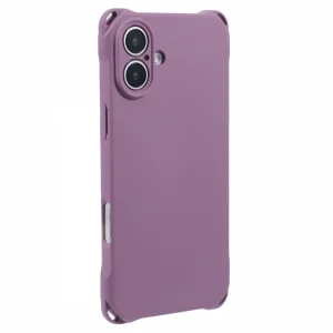 Силиконов калъф Corners Fall за iPhone 16, Лилав