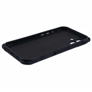 Silicone Case Corners Fall for iPhone 16 Plus, Black 4