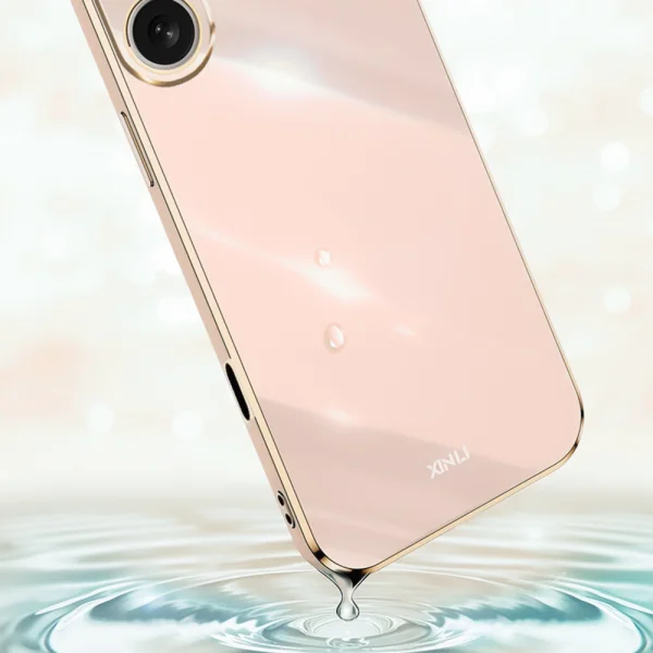 XINLI Silicone Case for iPhone 16, Pink 2