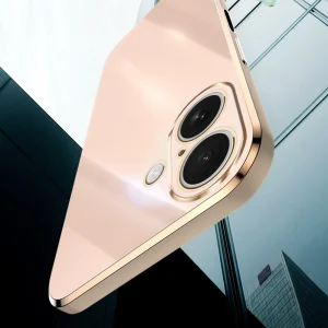 XINLI Silicone Case for iPhone 16, Pink 3