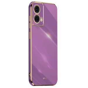 Силиконов калъф XINLI за Motorola Moto G85 5G, Лилав