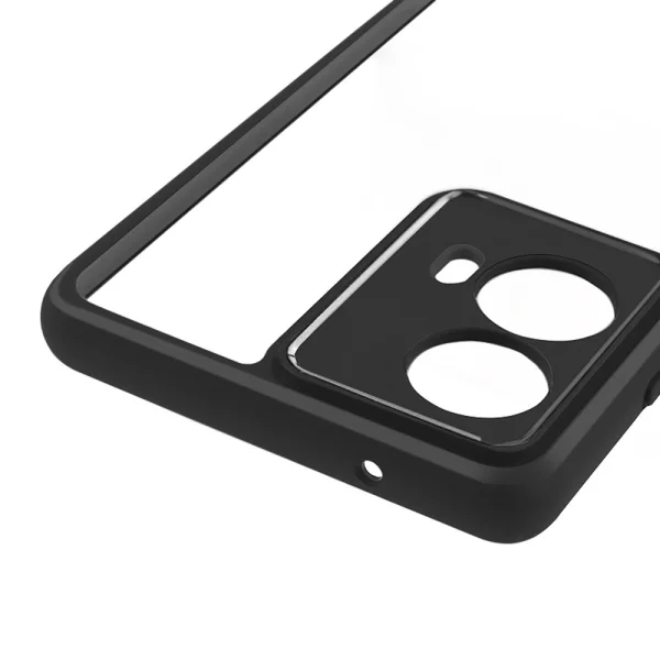 Shockproof Acrylic Case for Motorola Moto G85 5G, Black 5