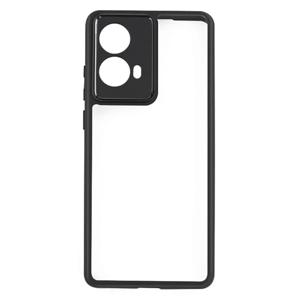 Shockproof Acrylic Case for Motorola Moto G85 5G, Black 1