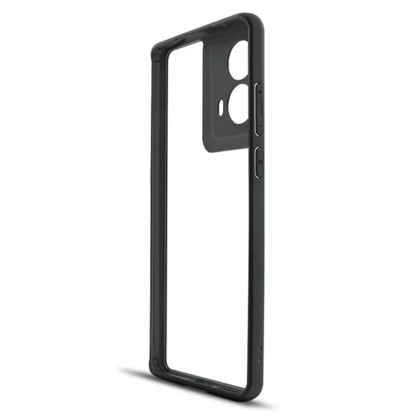 Shockproof Acrylic Case for Motorola Moto G85 5G, Black 2