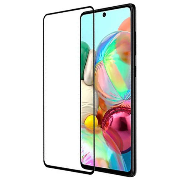 Стъклен Протектор 5D Full Glue за Samsung Galaxy A72, Черен 2