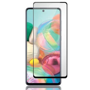 Стъклен Протектор 5D Full Glue за Samsung Galaxy A72, Черен