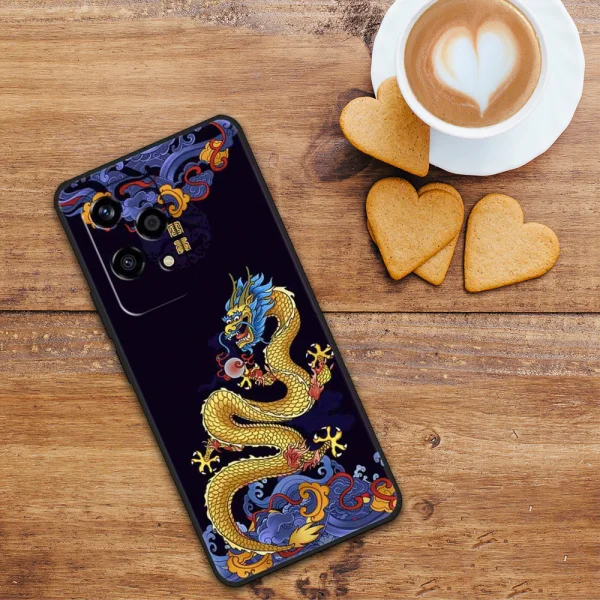 Silicone Case for Honor 200 Lite, Dragon 2