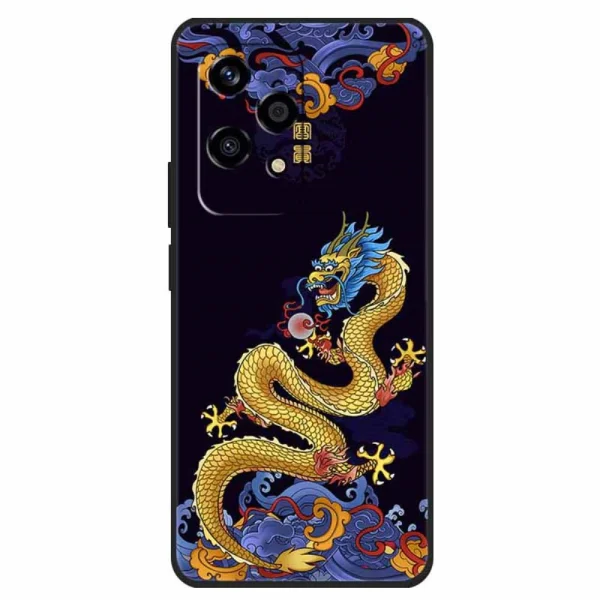 Silicone Case for Honor 200 Lite, Dragon 1