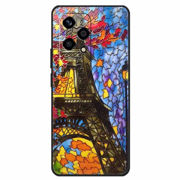 Silicone case for Honor 200 Lite, Eiffel Tower 1