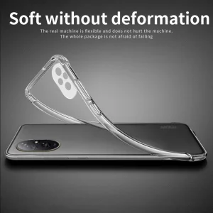 Силиконов калъф MOFI за Honor 200 5G, Прозрачен 3