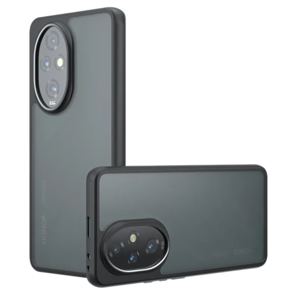 Shockproof Matte case for Honor 200 5G, Black 1