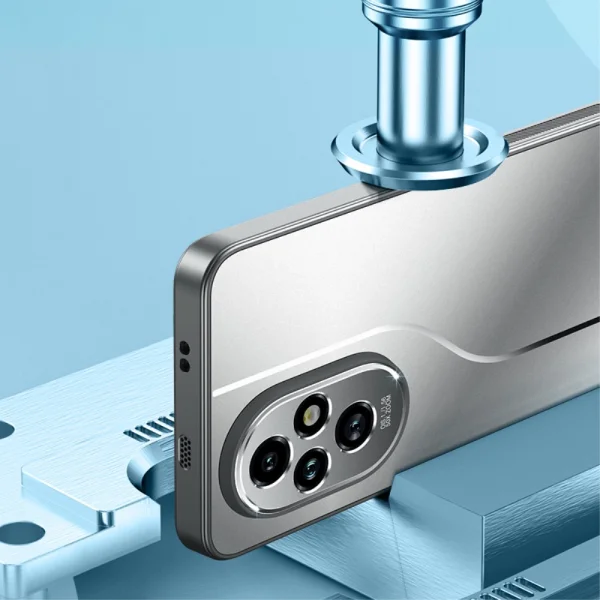 Удароустойчив калъф Drop Proof Metal за Honor 200 5G, Сребрист 5