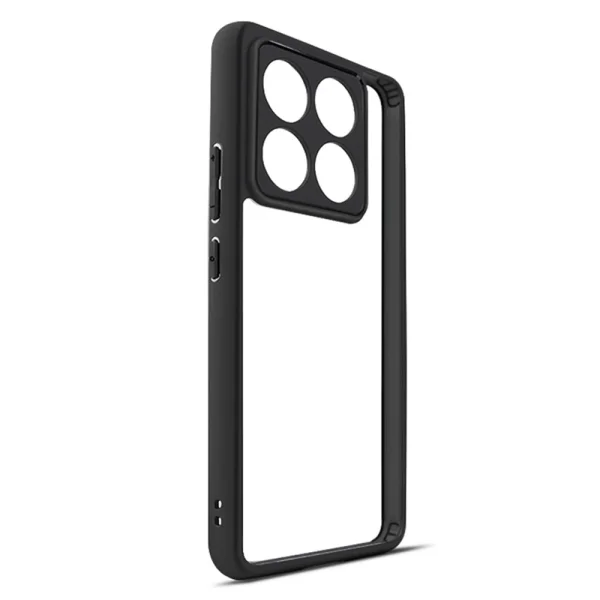 Удароустойчив калъф Acrylic за Xiaomi 14T Pro, Черен 3