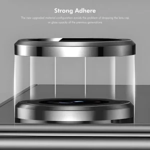 ENKAY Metal Ring Camera Glass Protector for Xiaomi 14T, Black 4