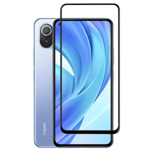 Стъклен Протектор Full Glue 5D за Xiaomi MI 11 lite, Черен