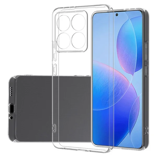 Silicone Case for Xiaomi 14T, Transparent 1