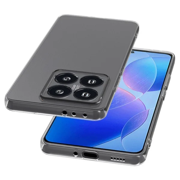 Silicone Case for Xiaomi 14T, Transparent 3