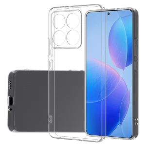 Силиконов калъф за Xiaomi 14T, Прозрачен