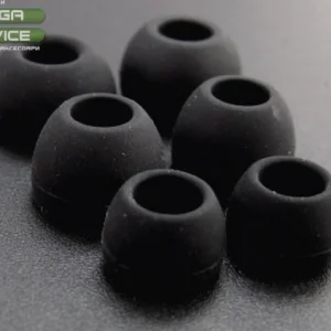 3бр. СИЛИКОНЕНИ ТАПИЧКИ ЗА СЛУШАЛКИ S,M,L - Black 3