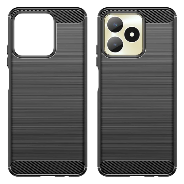 Силиконов Калъф Carbon за Realme Note 50 4G, Черен 2