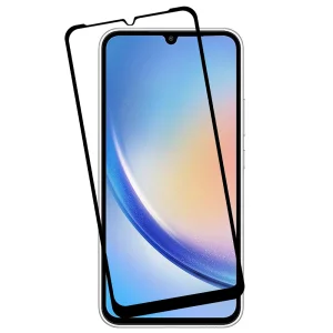 Стъклен Протектор 5D Full Glue за Samsung Galaxy A16, Черен