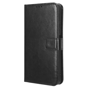 Wallet Case Crazy Horse for Realme C53, Black 4