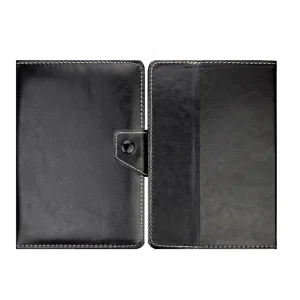 Universal Case Wallet Leather Stand for Tablet 8 inches, Black