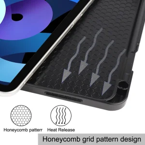 Калъф Тефтер Auto Wake Tri-Fold Stand за iPad iPad Air 11 2024 /Air 2022 / 2020, Черен 6
