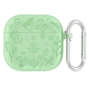 Калъф Liquid Silicone за слушалки AirPods 4, Зелен