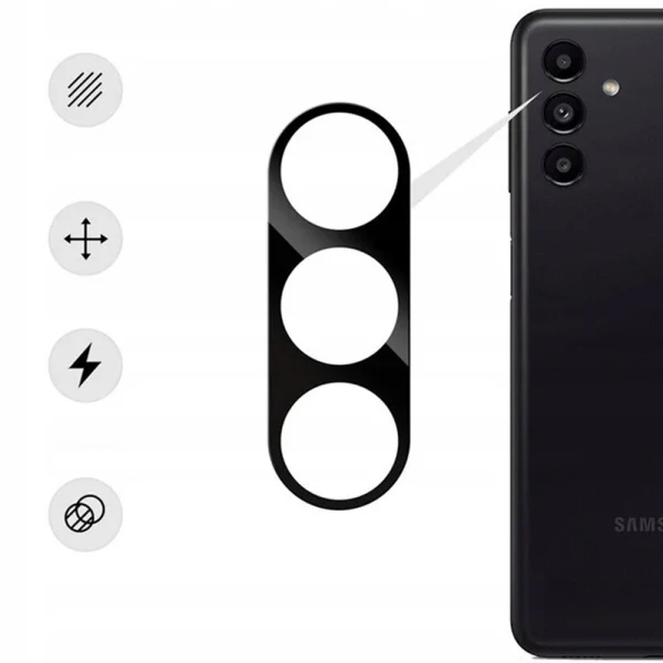 Glass Camera Protector for Samsung Galaxy A16 5G, Black 2