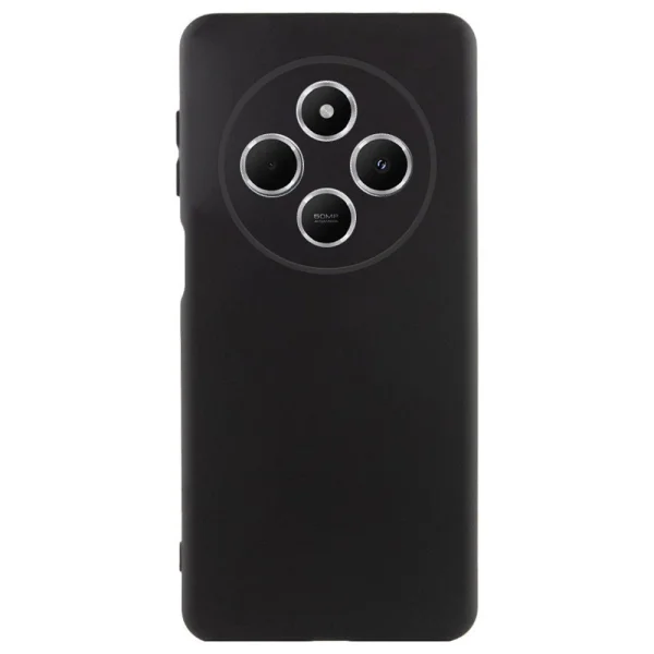 Silicone Lite silicone case for Xiaomi Redmi 14C, Black 1