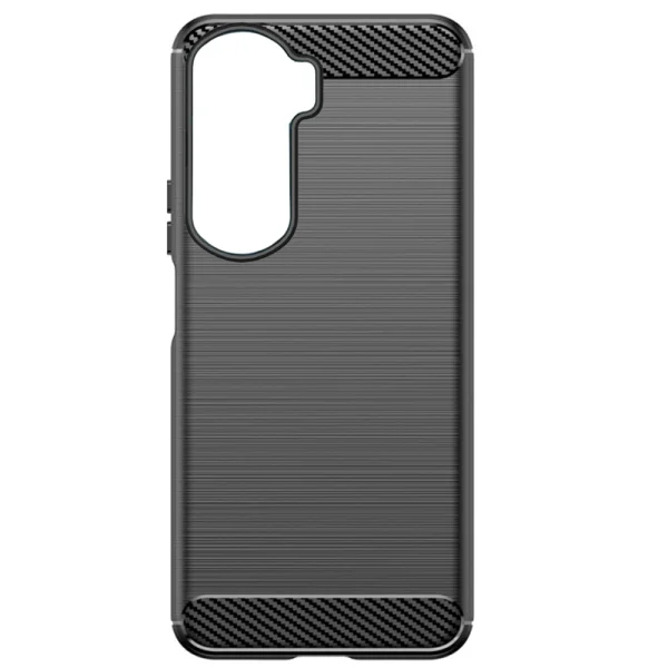 Silicone Case Carbon for Honor 90 Lite 5G, Black 3