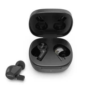 Слушалки TWS Belkin Soundform Rise, AUC004btBK, Черен