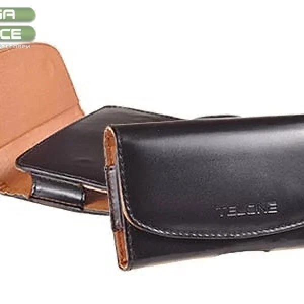 LEATHER BELT CASE - Size 10 - Black 2